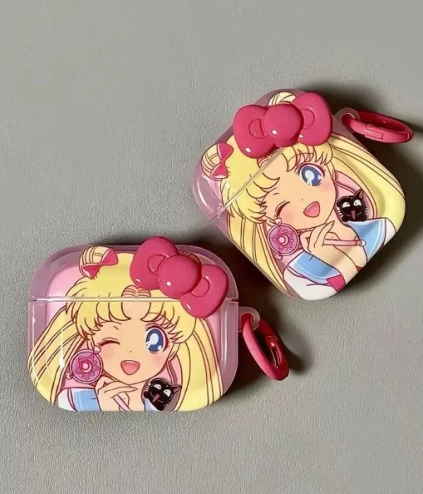 Cute Sailor Moon AirPods Case Cover