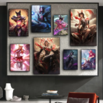 League of Legends Ahri Poster
