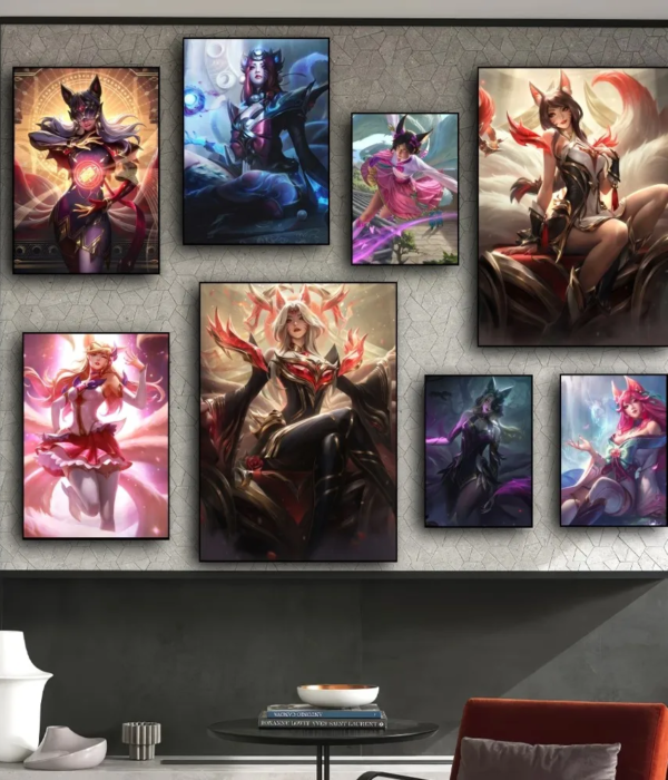 League of Legends Ahri Poster