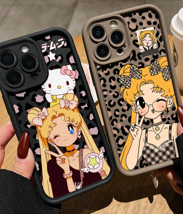 Sailor Moon x Hello Kitty iPhone Case