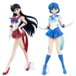 Sailor Mars & Sailor Mercury Collectible Model Doll