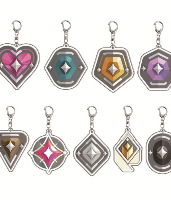 Valorant rank keychain