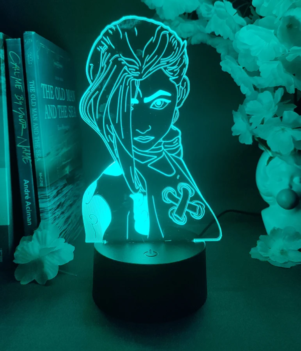 League of Legends Jinx 3D LED Lamp