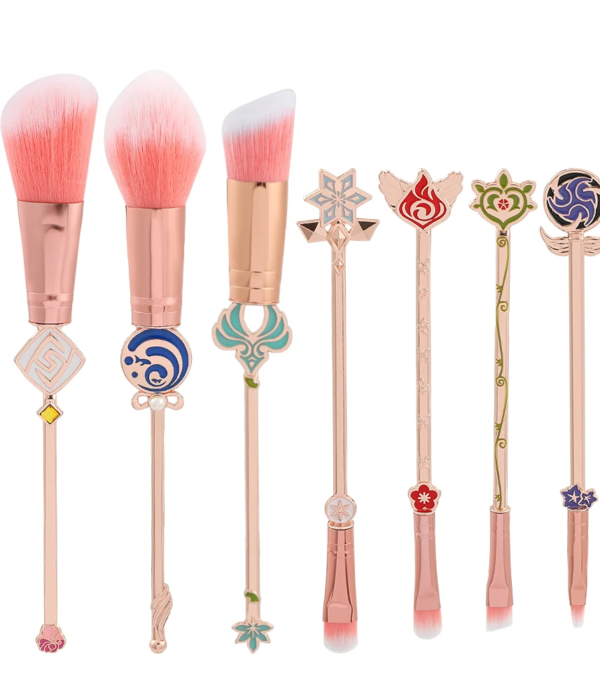 Genshin Impact Vision-Inspired Makeup Brush Set