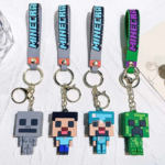Minecraft Pixel Keychain