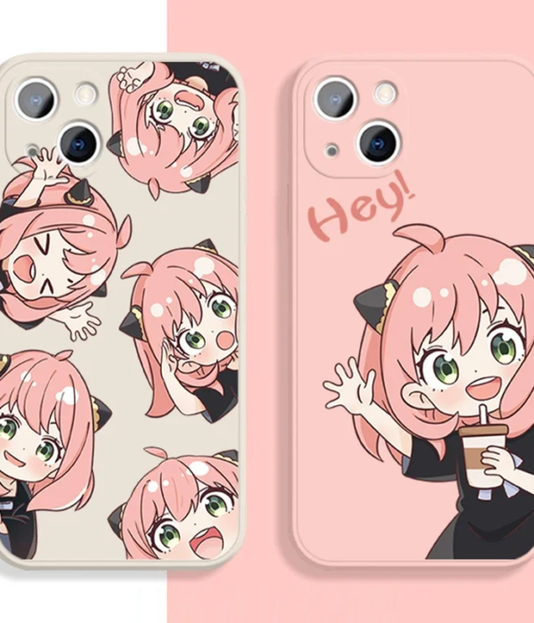 Spy x Family Silicone iPhone Case
