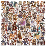 Genshin Impact 60pcs Stickers