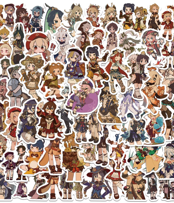 Genshin Impact 60pcs Stickers