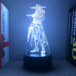 Valorant Iso 3D LED Lamp