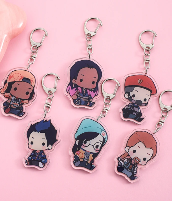 Valorant Acrylic Keychain