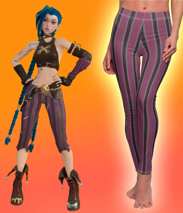 League of Legends Arcane Jinx Leggings