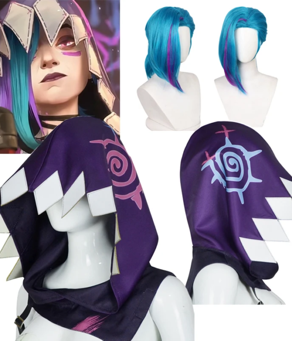 League of Legends Arcane S2 Jinx Cosplay Set