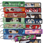 Genshin Impact Embroidered Keychain