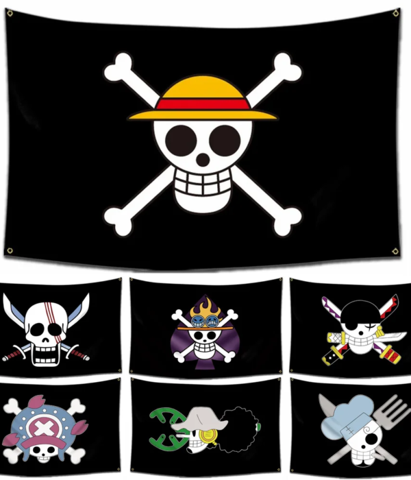 One Piece Pirate Skull Flag